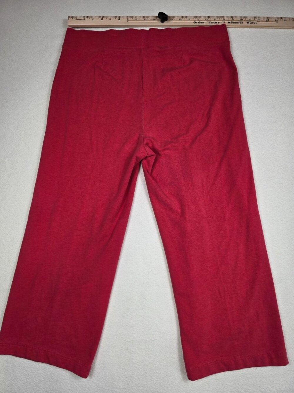 Pure J Jill Womens Pink High Rise Wide Leg Pants XL Tall - Picture 5 of 5